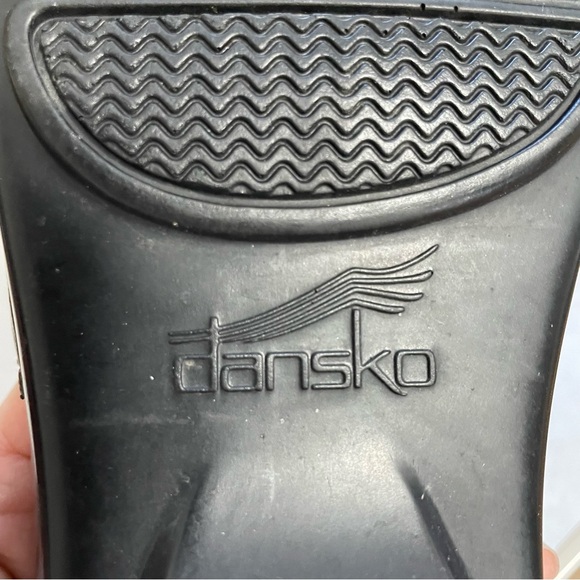 Dansko Holland Clogs Size 7.5 Brown Leather w/Strap. - Picture 9 of 10